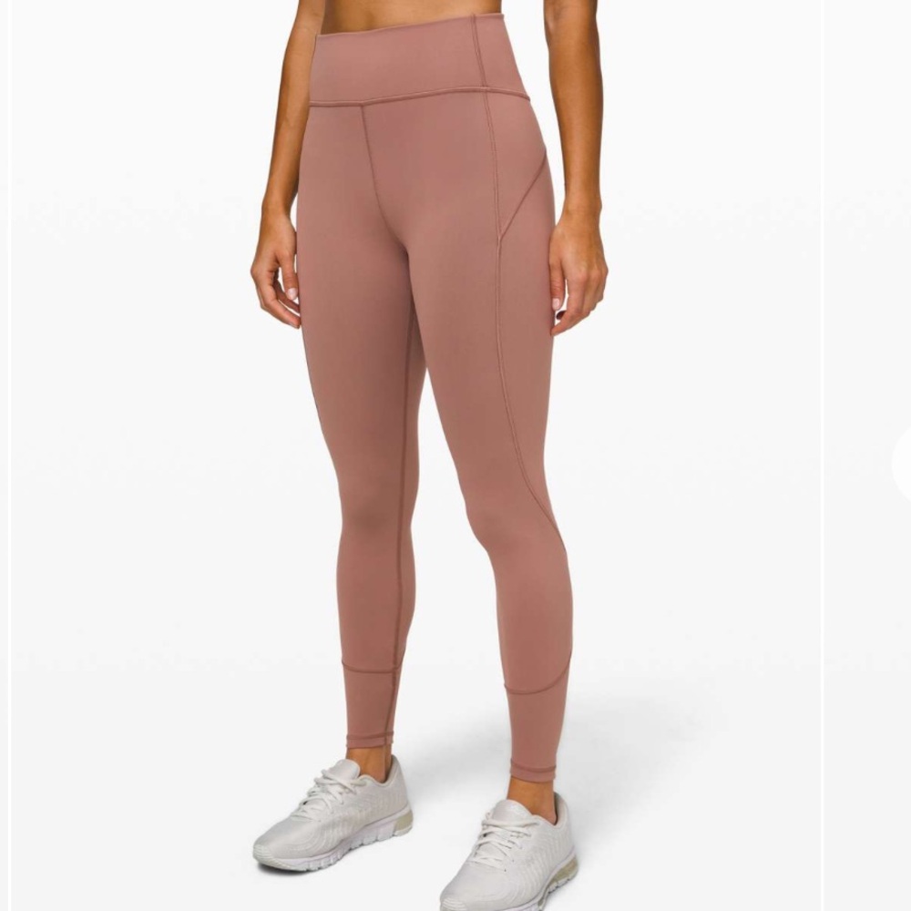 Lululemon In Movement Tight Everlux in Spanish Oak size 6